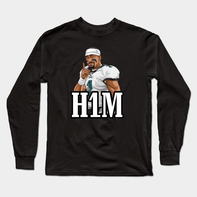 H1M Long Sleeve T-Shirt by Tailgate Team Tees